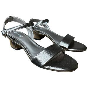 NEW Circus by Sam Edelman Women’s Metallic Chunky Heel Size 6